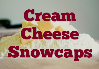 Cream Cheese Snowcaps