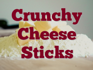 Crunchy Cheese Sticks