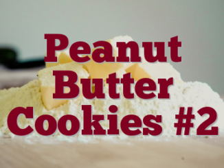 Peanut Butter Cookies #2
