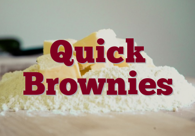 Quick Brownies