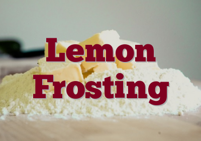Lemon Frosting
