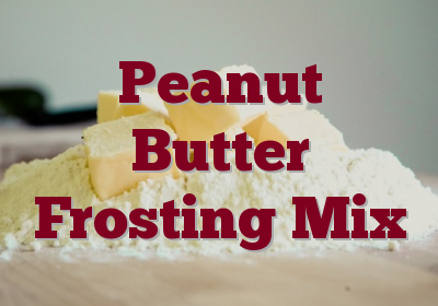 Peanut Butter Frosting Mix